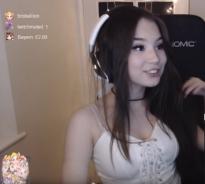 She's a twitch streamer. Know her Twitch or name?