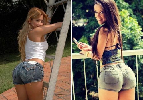 right is Bianca Anchieta. Left is probably amateur