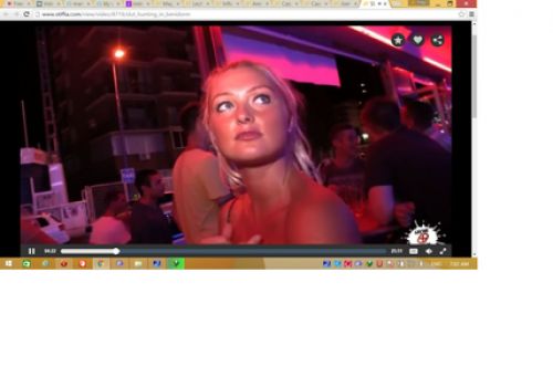 who is this blonde in an episode of leche69 named  Slut Hunting In Benidorm