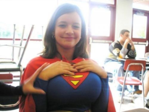 She is not a porn star. Supergirl Cosplay