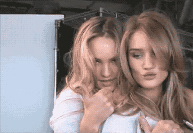 Candice Swanepoel and Rosie Huntington Whiteley https://www.tiktok.com/@blushpinkangel/video/7271402922619964703