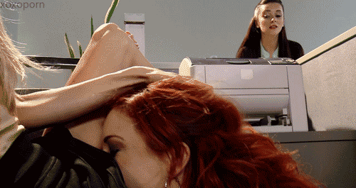 Taylor Vixen (in the background), Jayden Cole (redhead) in \