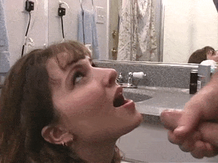 Name of this brunette getting facial?