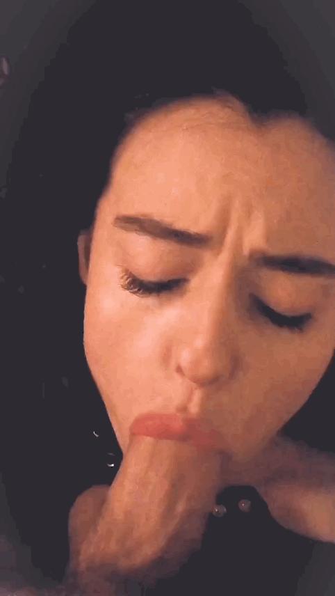 What is the name of this face fucked brunette?