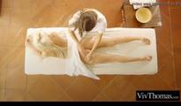 Lena Love & Talia Mint   Massage