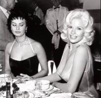  Sophia Loren and Jayne Mansfield