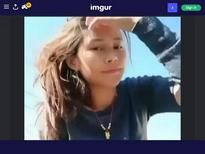 Who is this big titty asian? Link to video inside