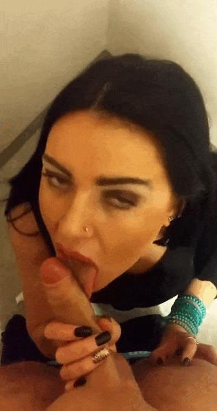 What is the name of this pretty brunette?