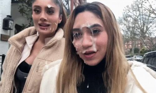 Artemis Carmona & Marina Maya - Epic London Cumwalk!