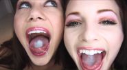 This is an Amateur Allure video called Double Trouble with Melody and Tabetha.  Girl on the left is Melody Allure (aka Samantha Sin, Samantha Sinn, Sammy Sin, Kay) and the girl on the right is Tabatha Sweet.  She was called Tabetha in this video (aka Susie Tease, Tabetha FTV, Tabathia Jones, Tabitha Sweet).