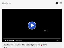 Deepfake Courtney Miller big tits whos the real actress? 
