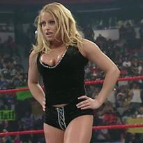 Trish Stratus. WWF female wrestler 