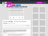 What's the name of this pornstar?