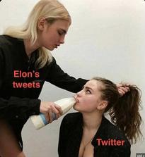 Whos the girl drinking milk?