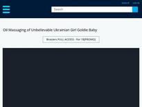 Goldie babie anorexic teen oil massage 
