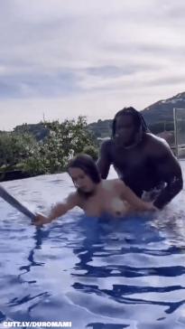 Valentina Midget, Louie Smalls ___ In the Pool