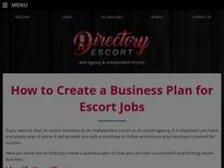 How to Create a Business Plan for Escort Jobs