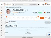 Gabi Gold
aka Gabby Gold / Gaby Gold