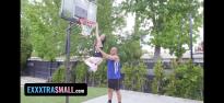 Brunette teen basketball Sia Wood 