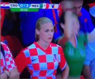 Croatian Football Fan. World cup is over now!