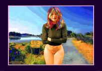 This lovely babe is  Davidina Mackenzie from Nanaimo