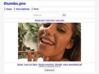 Latina girl cum facial