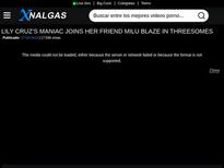 LILY CRUZS MANIAC JOINS HER FRIEND MILU BLAZE IN THREESOMES