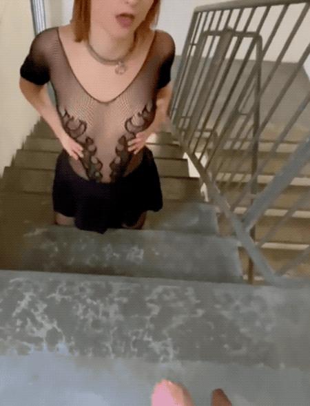 This is Dolly Dyson in one of her many piss drinking scenes