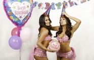 They are not pornstars. Their WWE Divas, Brie and Nikki Bella