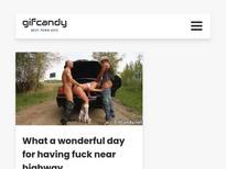 What a wonderful day for having fuck near highway
