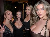 Emily Sears, Angela White, Lindsey Pelas and Alex Gervasi.