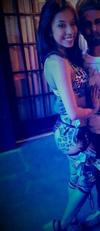 Where is Selenas content? Shes a gogo dancer from Dallas with a leopard print tattoo on her leg  an Isis goddess undercarriage tattoo