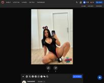 Who knows who is that babe?