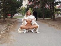 Michaela Fenclova in a phot shoot for flash-in-public.com ---- https://www.indexxx.com/m/michaela-f  --- https://redbust.com/michaela-flash-public/