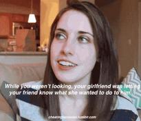 Laina Morris aka Overly attached girlfriend. Not a pornstar.