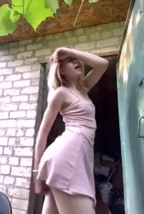 Anyone knows this skinny Russian amateur? 