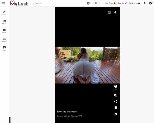 Savor the white view mylustcom