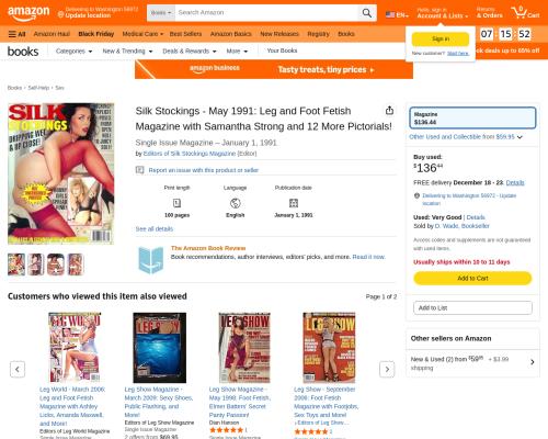 What the name of pornstar on cover of magazine 