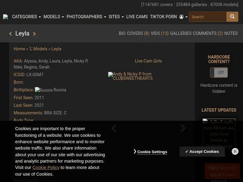 Leyla aka Alyssa, Andy, Laura, Leyla, Nicky P, Nike, Regina, Sarah