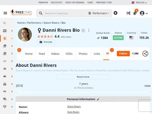 Danni Rivers
aka Dani Rivers / Danielle Rivers