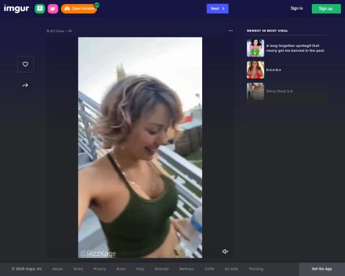 Who is this busty bouncy girl?