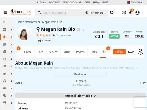 Megan Rain