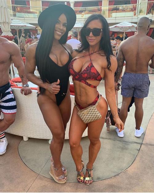 What is the name of he girl in the red bikini