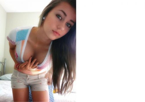 Bertha Nieves aka Nichole Alleaume - 
Nichole Alleaume is her real name. See http://teenspotfakes.wordpress.com/2012/03/06/cuteswagx3/ 
She is not a porn star. WatchMyGF does not have a porn movie of her. 
