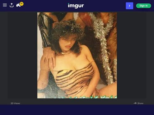 Manowar christmas pic with hired model