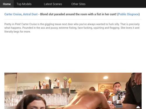 Who is the brunette pornstar?