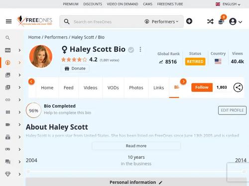 Haley Scott
aka Hailey Scot / Hailey Scott / Maley Scott / Wendy