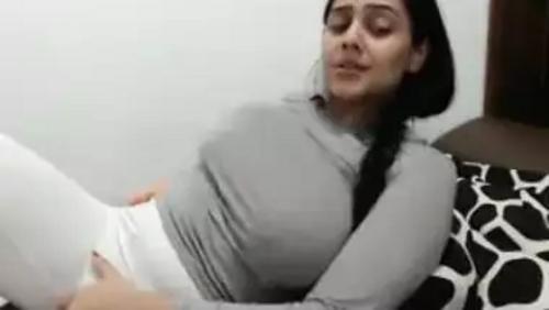 Who is this busty desi babe?