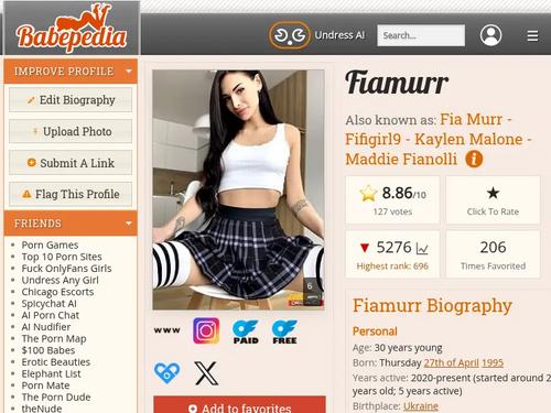 Fiamurr aka Fia Murr