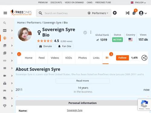 Sovereign Syre
aka Thera Thrilldrill